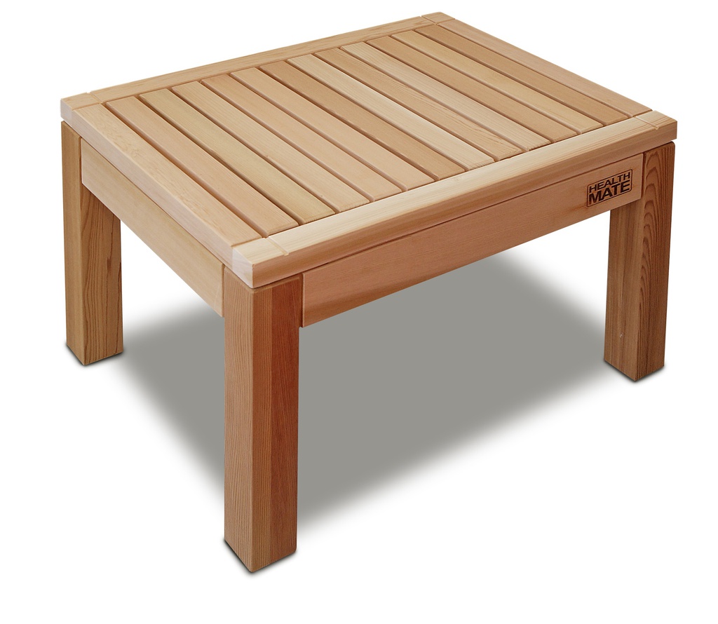 Banquette en cédre non traitée