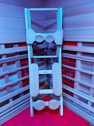 SOUTIEN LOMBAIRE ERGONOMIC EN CEDRE GRAND
